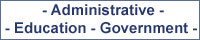 Administrative, Education, Government